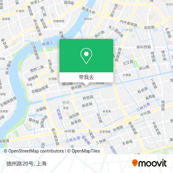 德州路20号地图