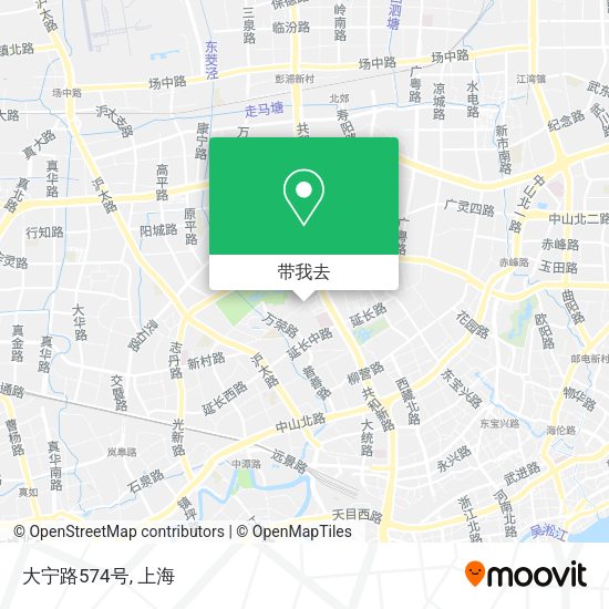 大宁路574号地图