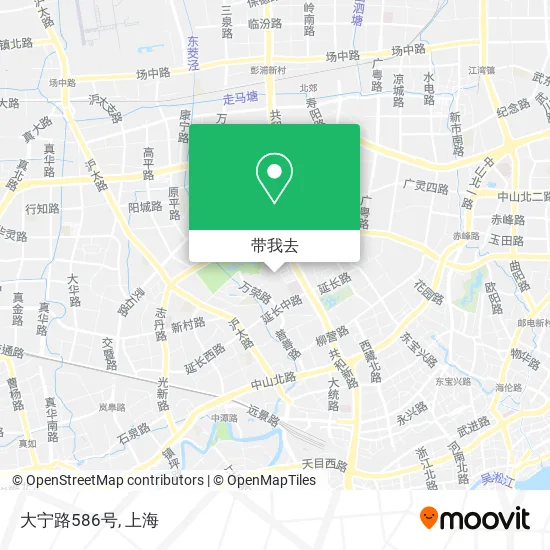 大宁路586号地图