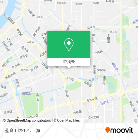 蓝庭工坊-1区地图