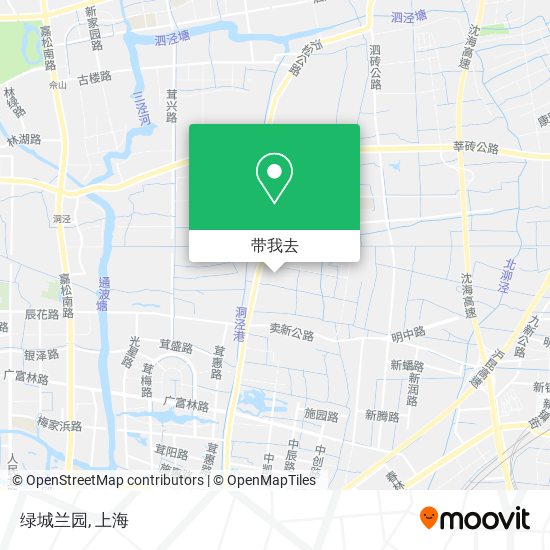 绿城兰园地图