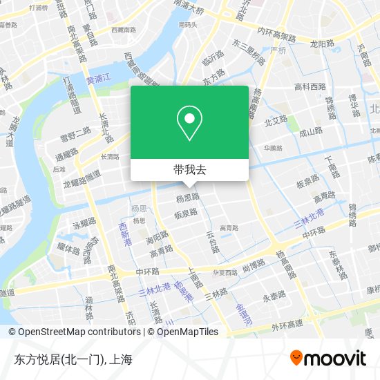 东方悦居(北一门)地图