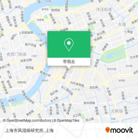 上海市风湿病研究所地图