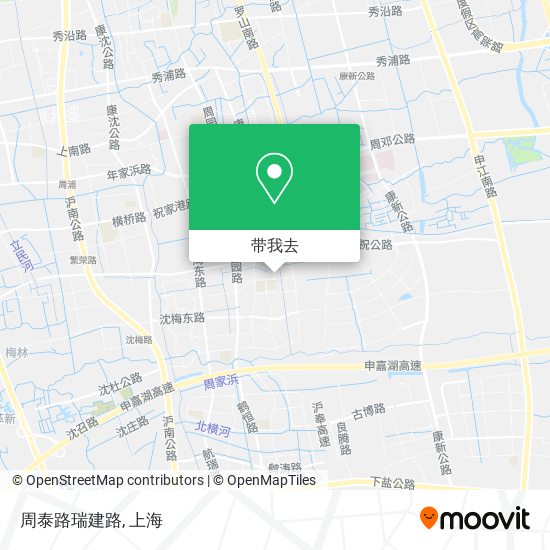 周泰路瑞建路地图