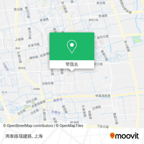 周泰路瑞建路地图