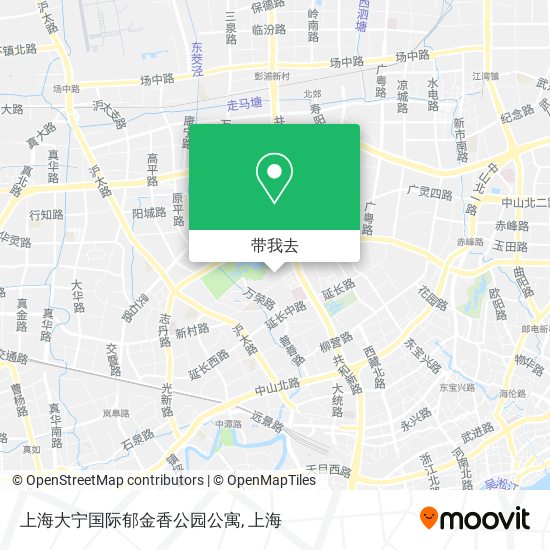 上海大宁国际郁金香公园公寓地图