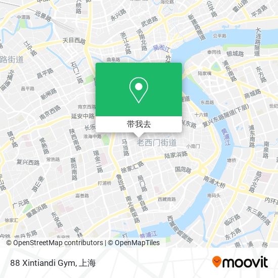 88 Xintiandi Gym地图