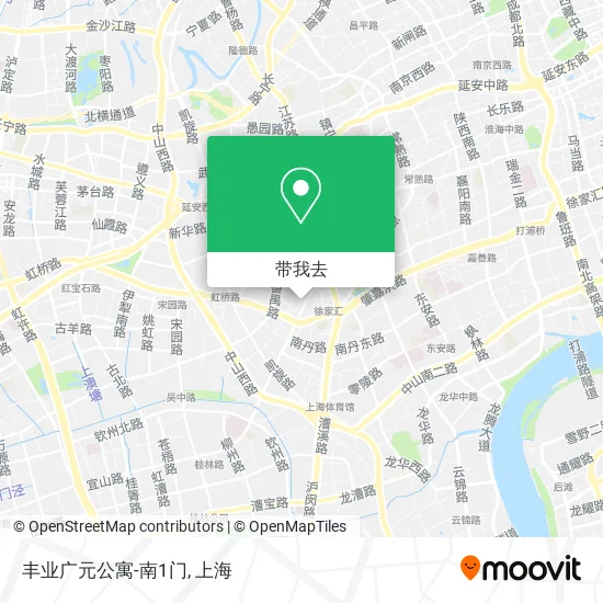 丰业广元公寓-南1门地图