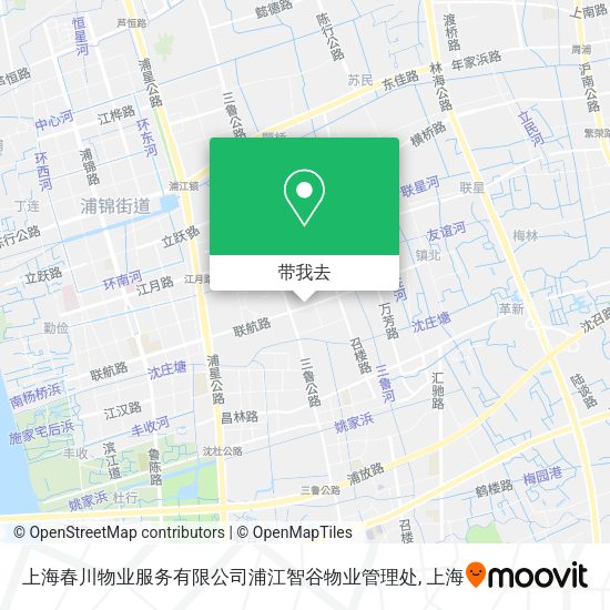上海春川物业服务有限公司浦江智谷物业管理处地图