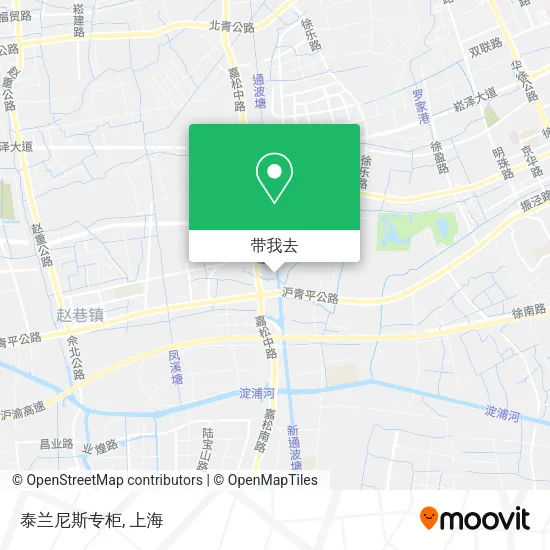泰兰尼斯专柜地图