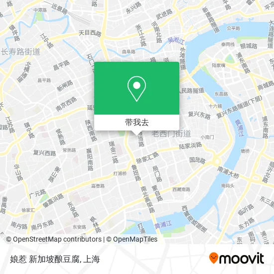 娘惹 新加坡酿豆腐地图