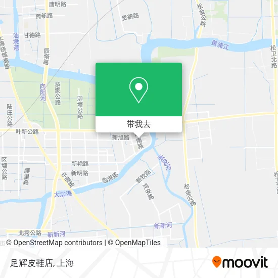 足辉皮鞋店地图