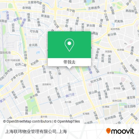 上海联玮物业管理有限公司地图