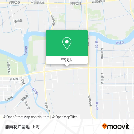 浦南花卉基地地图