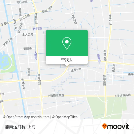 浦南运河桥地图