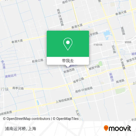 浦南运河桥地图