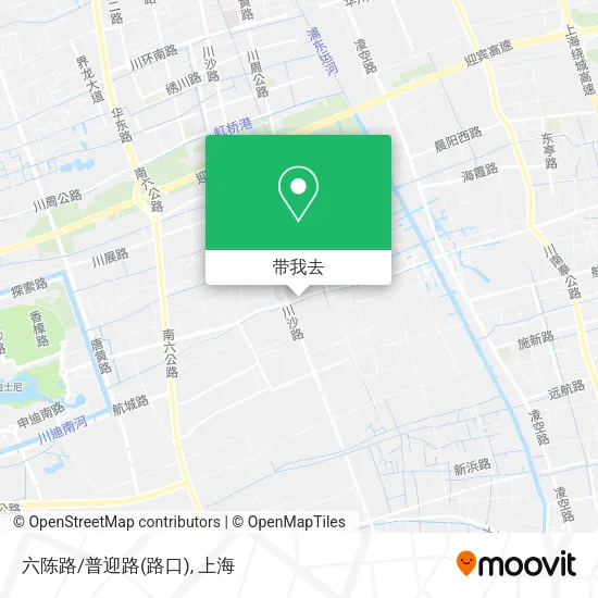 六陈路/普迎路(路口)地图
