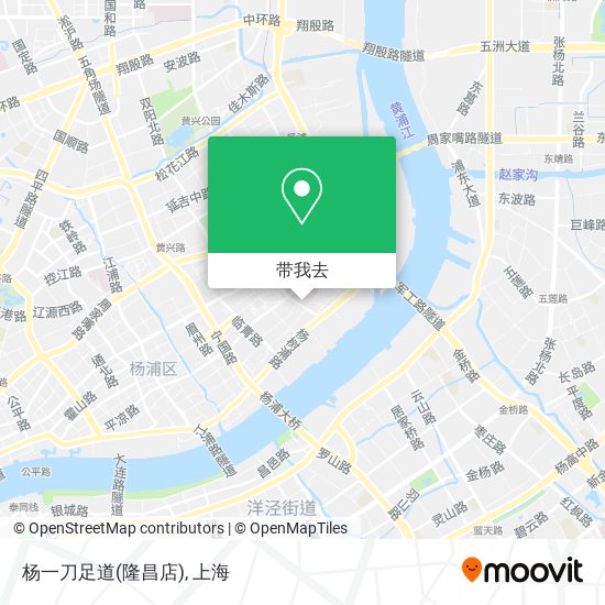 杨一刀足道(隆昌店)地图