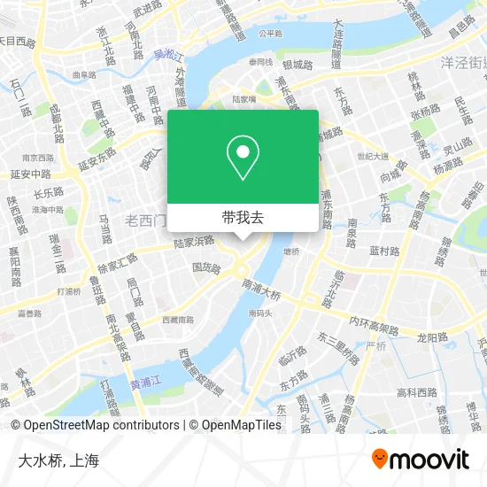 大水桥地图