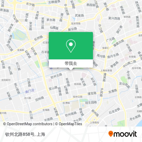 钦州北路858号地图
