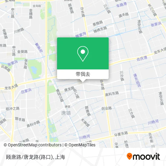 顾唐路/唐龙路(路口)地图