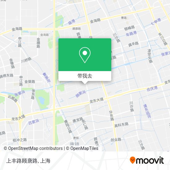 上丰路顾唐路地图