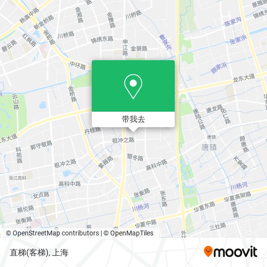 直梯(客梯)地图