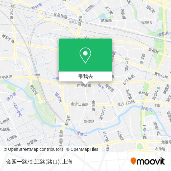 金园一路/虬江路(路口)地图