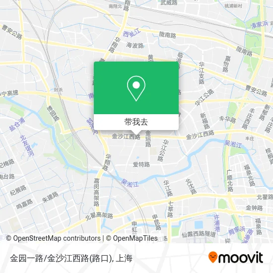 金园一路/金沙江西路(路口)地图