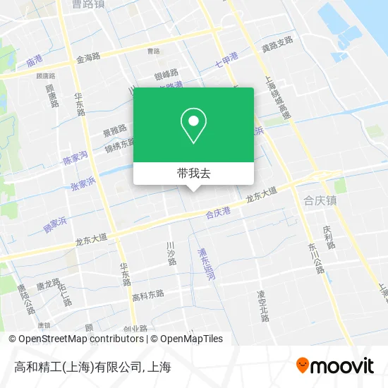 高和精工(上海)有限公司地图
