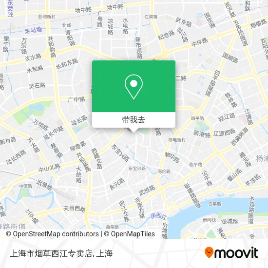上海市烟草西江专卖店地图