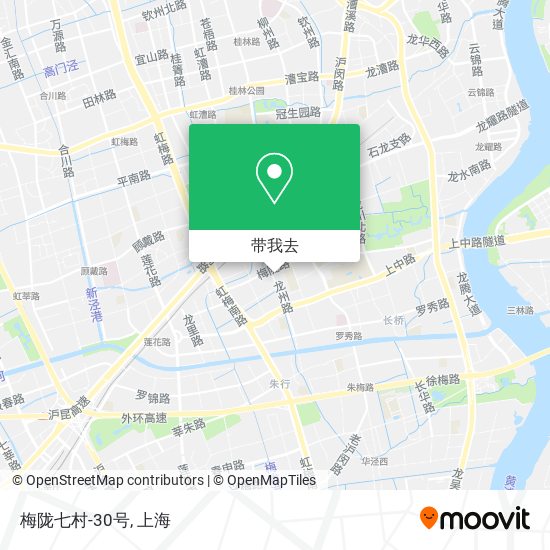 梅陇七村-30号地图