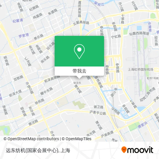远东纺机(国家会展中心)地图