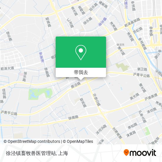 徐泾镇畜牧兽医管理站地图