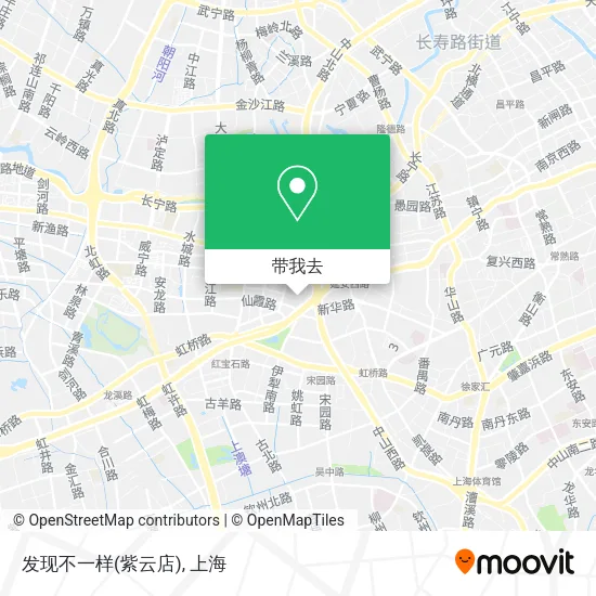 发现不一样(紫云店)地图