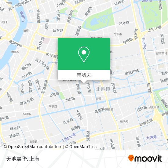 天池鑫华地图