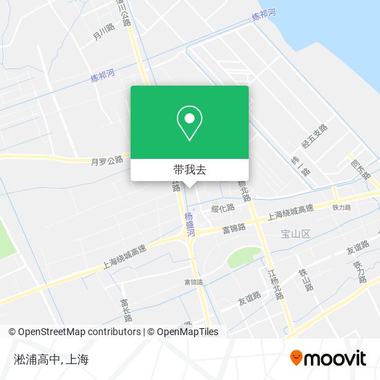 淞浦高中地图