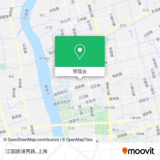 江园路浦秀路地图