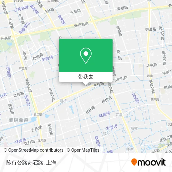 陈行公路苏召路地图