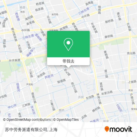 苏中劳务派遣有限公司地图
