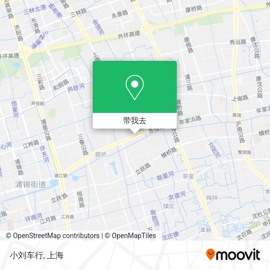 小刘车行地图