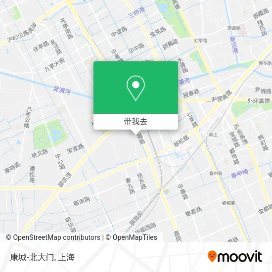 康城-北大门地图