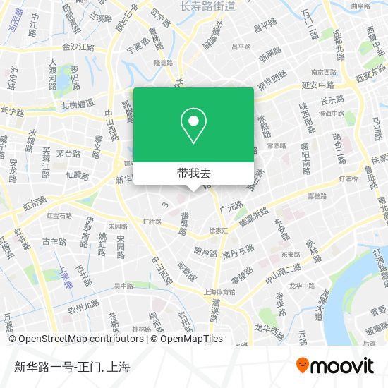 新华路一号-正门地图