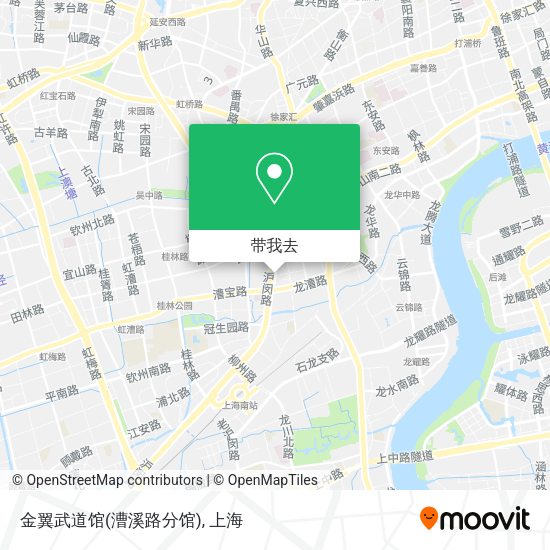 金翼武道馆(漕溪路分馆)地图