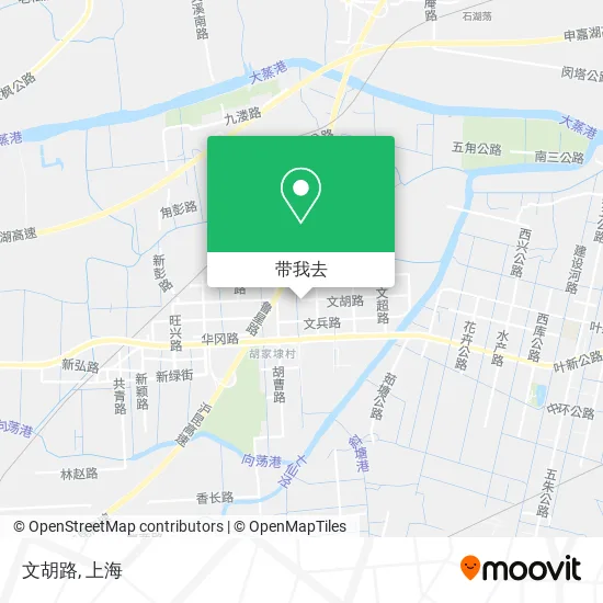 文胡路地图