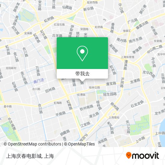 上海庆春电影城地图