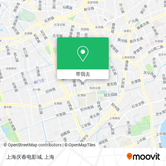 上海庆春电影城地图