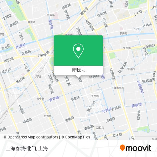 上海春城-北门地图