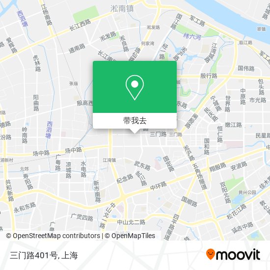 三门路401号地图