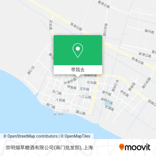 崇明烟草糖酒有限公司(南门批发部)地图